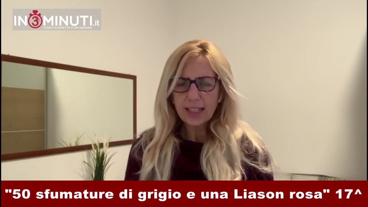 “50 sfumature di grigio e una Liason rosa”, autrice Alice, VIDEO🎥 di Giusy Fabio