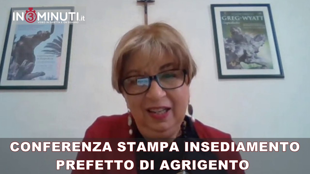 Maria Rita Cocciufa, nuovo prefetto di Agrigento, 🎥VIDEO CONFERENZA STAMPA INSEDIAMENTO (stralcio)