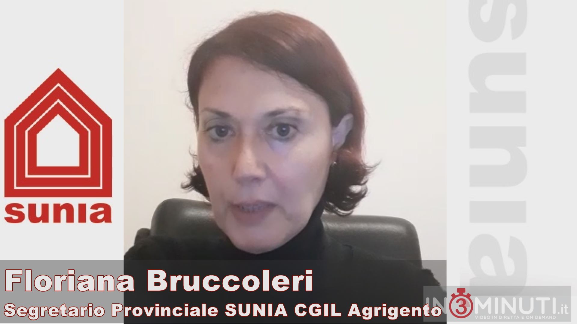 Gli inquilini non riescono a pagare gli affitti, appello del Segretario Provinciale SUNIA CGIL Agrigento Floriana Bruccoleri 🎥video ricevuto