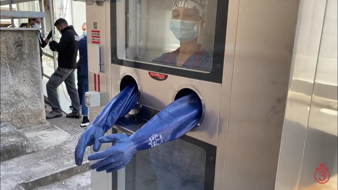Azienda veneta regala box-triage per i tamponi