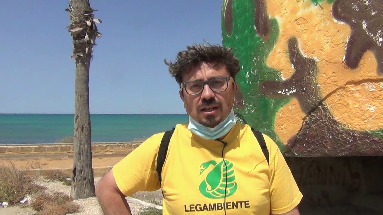 Legambiente, indagine sui rifiuti spiaggiati a Cannatello 🎥 video