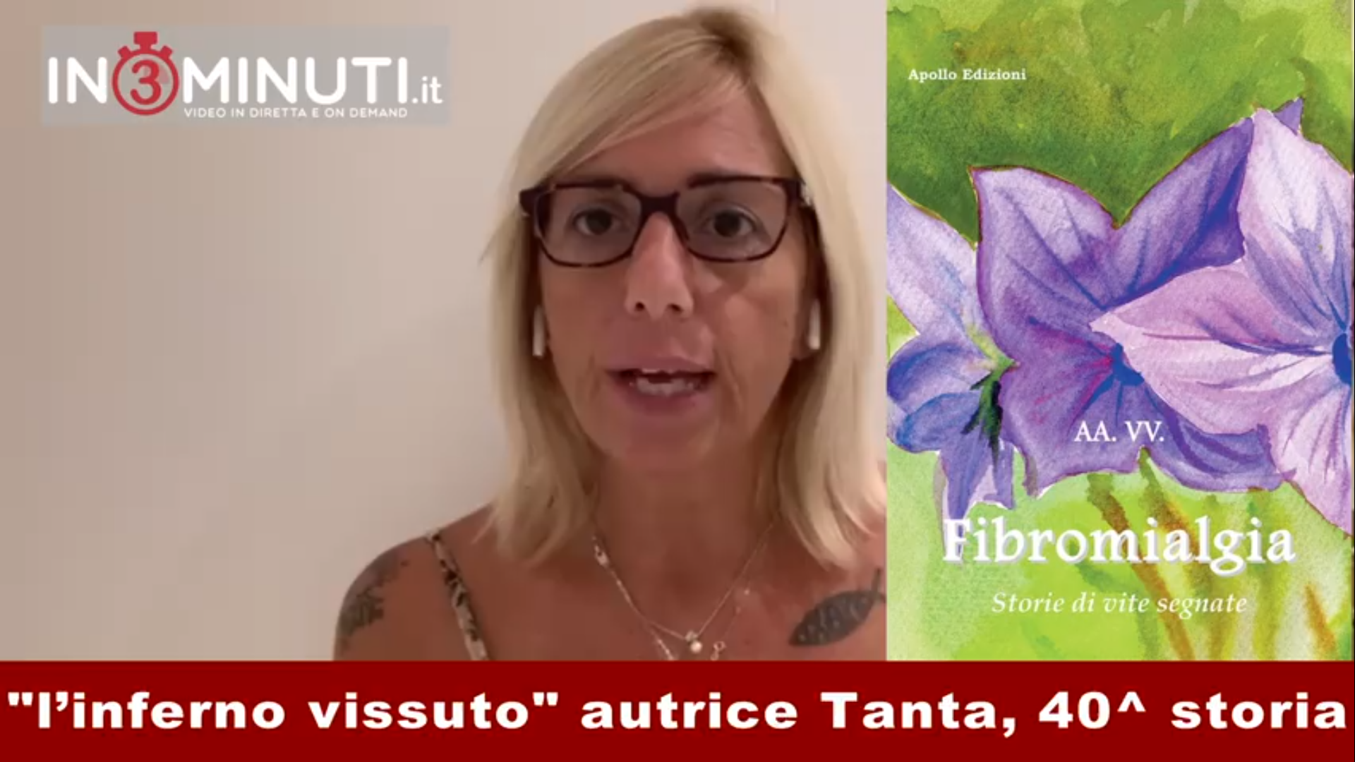 “L’inferno vissuto” autrice Tanta, 40^ storia, 🎥video di Giusy Fabio