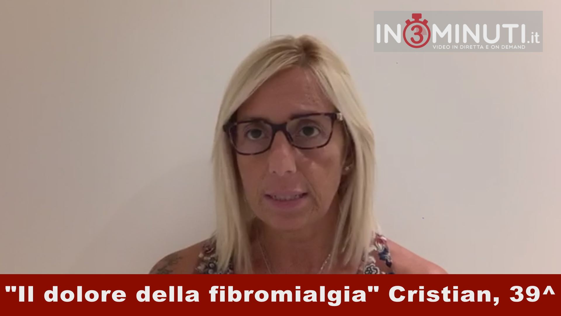 Il dolore della fibromialgia. autore Cristian, 39^storia, 🎥video di Giusy Fabio