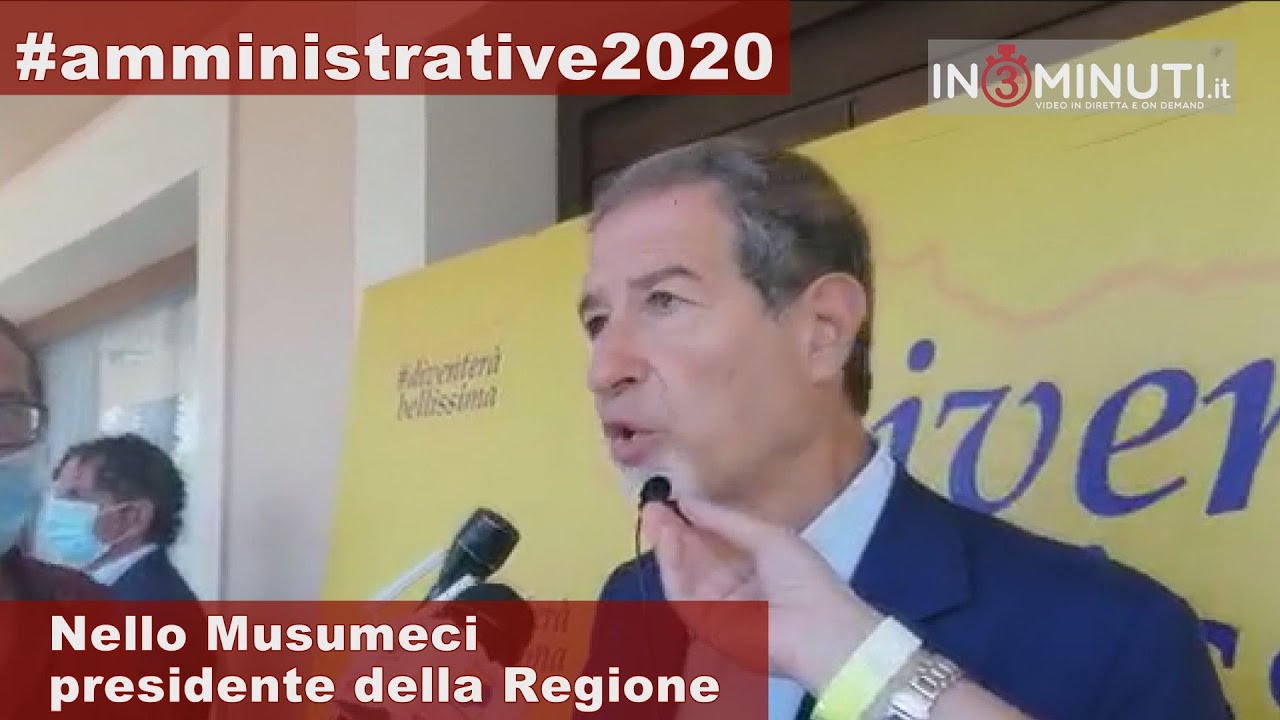 #Amministrative2020, “serena campagna elettorale a tutti” Musumeci ad Agrigento