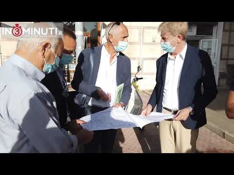 “si avviano i lavori in via Cesare Battisti” ascoltiamo Lillo Firetto, 🎥video ricevuto