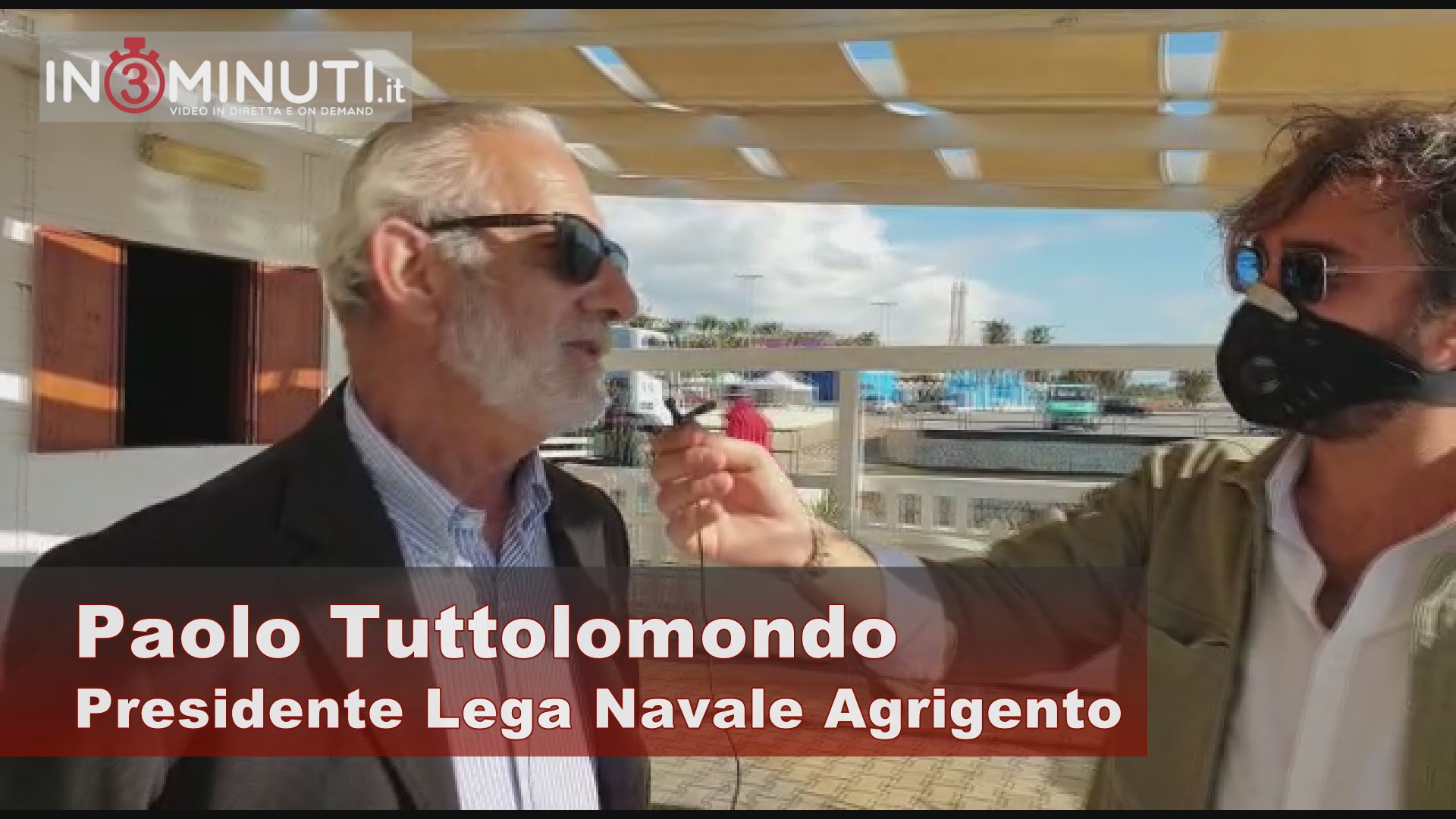 CANNONE in BRONZO del XVI secolo rinvenuto a Maddalusa, Paolo Tuttolomondo, Presidente Lega Navale Agrigento, al microfono di Cristian Moncada