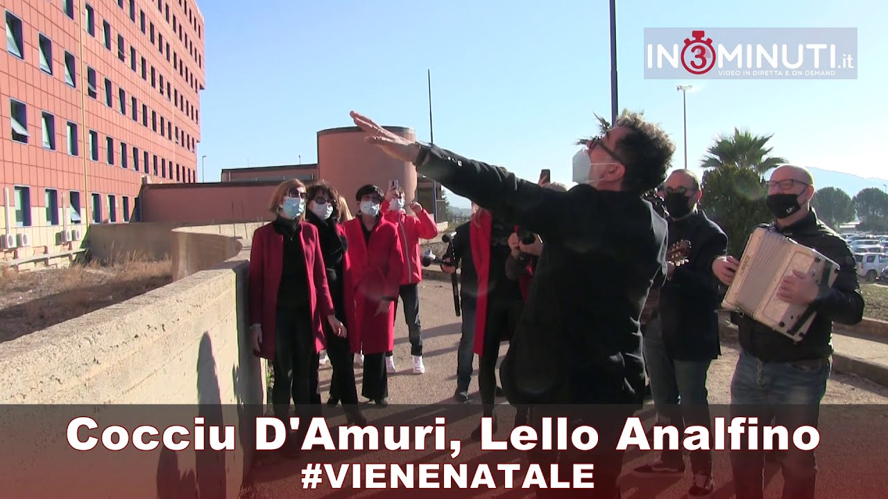 Cocciu D’Amuri, Lello Analfino, #VIENENATALE, SICILIA PER L’ITALIA a sostegno delle famiglie degli operatori sanitari italiani