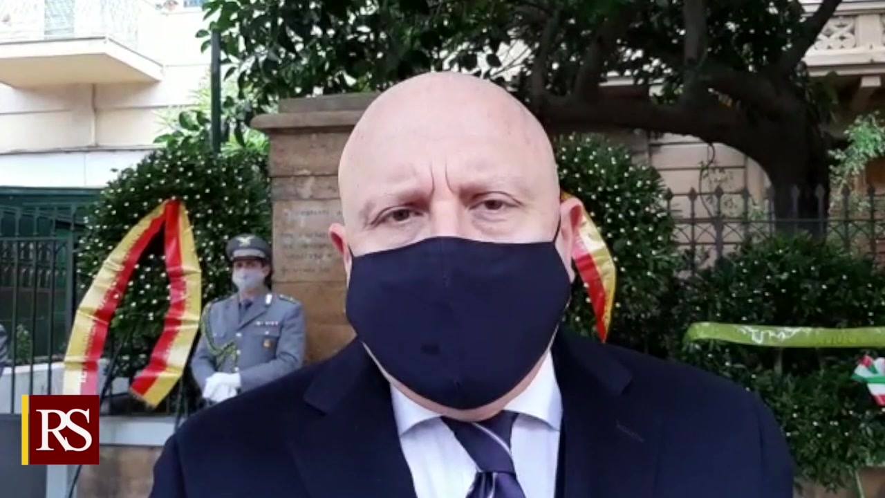 Anniversario Mattarella, l’omaggio del governo regionale sul luogo dell’eccidio🎥