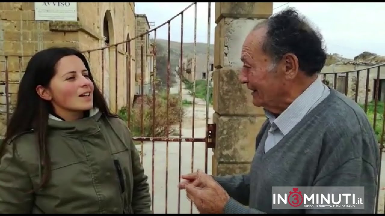 “stavo facendo la barba a mio nonno ad un tratto vedo muoversi la sedia…” Salvatore Montalbano quel 14 gennaio 1968 era a Poggioreale, Terremoto del Belice; a seguire Salvatore Incandela, comparsa nel film  Malena, di Lavinia Napoli
