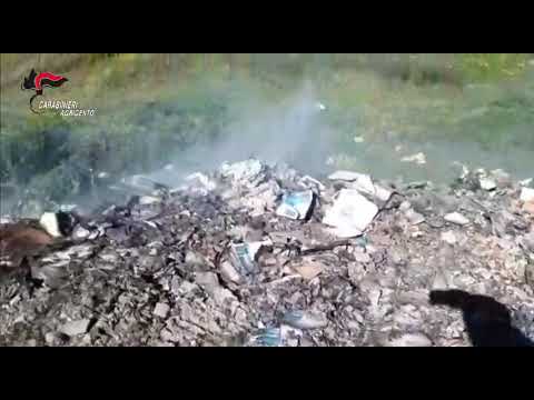 Gestione di rifiuti non autorizzata, i Carabinieri di Favara hanno tratto in arresto un uomo