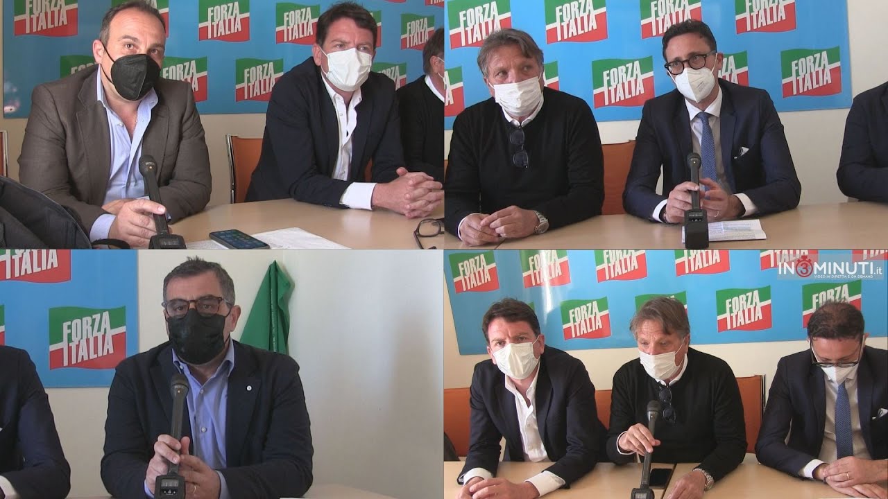 2 milioni di € per il centro storico di Agrigento, ascoltiamo i forzisti Simone Gramaglia, Carmelo Cantone, Giovanni Civiltà, Antonino Costanza Scinta