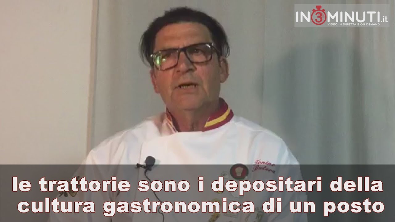 “…le trattorie sono i depositari della cultura gastronomica di un posto”, Tonino Butera cuoco empedoclino, al microfono di Danilo Verruso, 4^ parte di 4