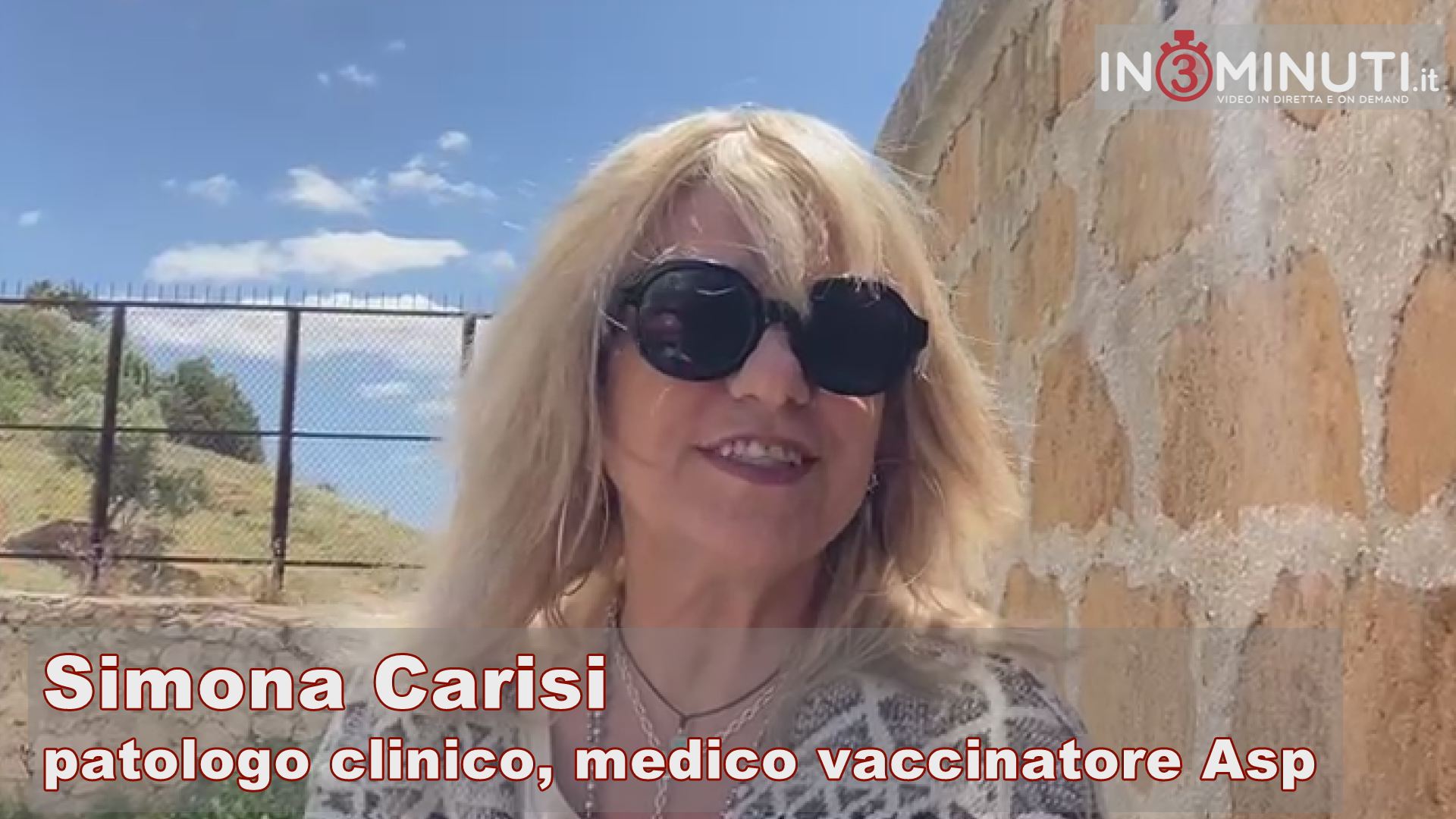 “Gli scienziati dicono che fra 2/3 settimane potremmo anche togliere la mascherina” Simona Carisi patologo clinico, medico vaccinatore ASP Agrigento, 📽di Danilo Verruso #in3minuti.it (intervista del 12 maggio)