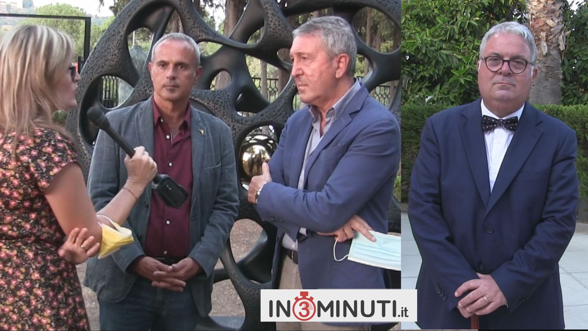 “L’uomo quantico, Non c’è futuro senza memoria” Approda nella Valle dei Templi l’esposizione contemporanea dell’artista veneziano Gianfranco Meggiato, per entrare in contatto con il sito e trovare il suo Uomo contemporaneo, tra i segni delle antiche civiltà 🎥3 VIDEO