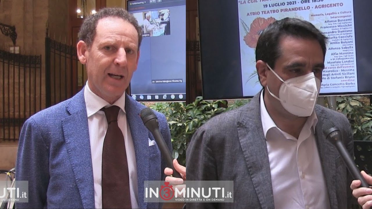 La CGIL tra Memoria, Lavoro e Legalità 🎥Alfonso Buscemi e Alfio Mannino, di Giovanna Neri