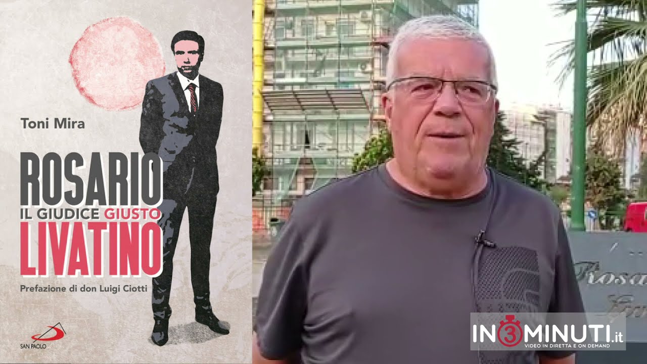 “Rosario Livatino il giudice giusto” di Toni Mira, caporedattore di Avvenire, svela nel suo libro retroscena poco conosciuti della breve esistenza e visibilmente commosso racconta pure del giorno dell’attentato e del suo volto sereno. 🎥 di Giovanna Neri