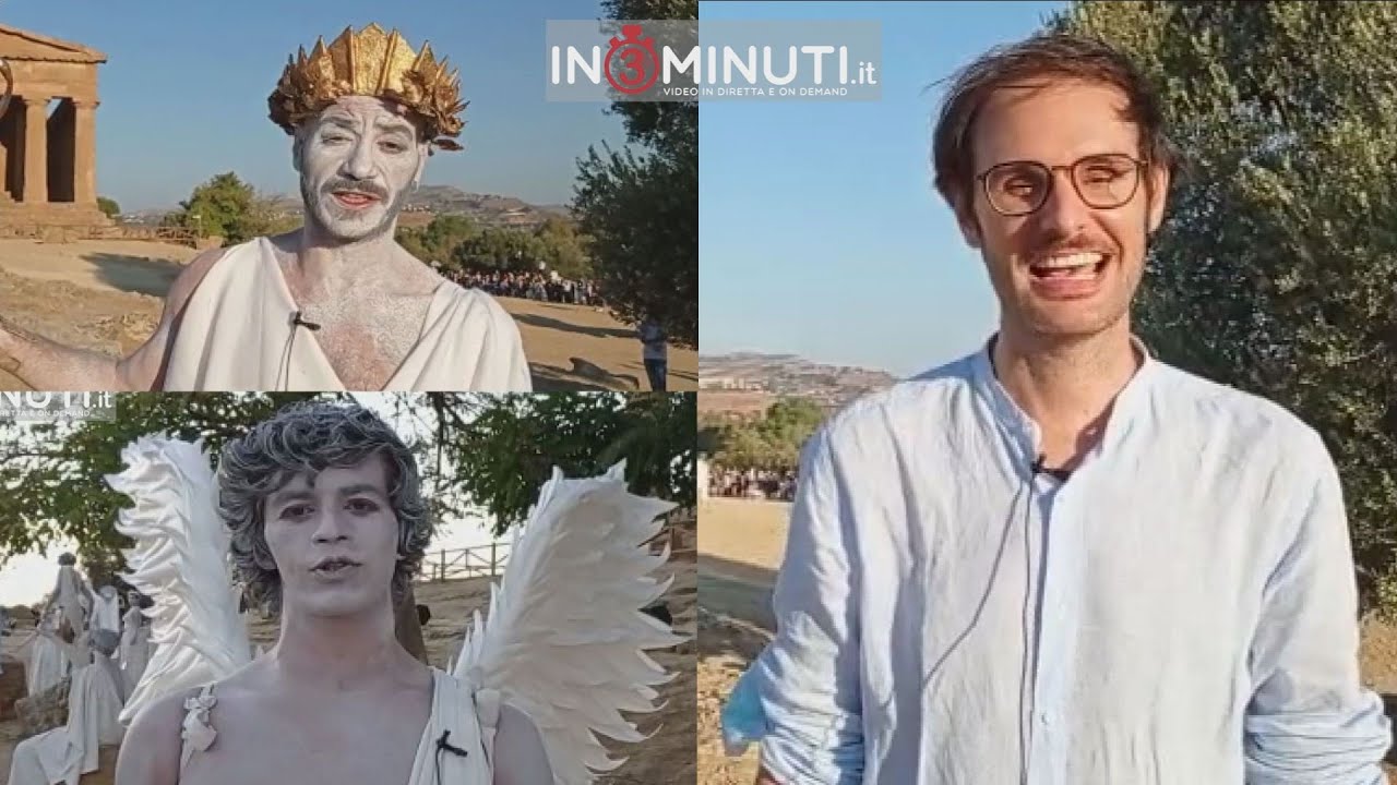 “Al passo coi Templi” di Marco Savatteri, oltre settecento spettatori questa mattina nella Valle🎥