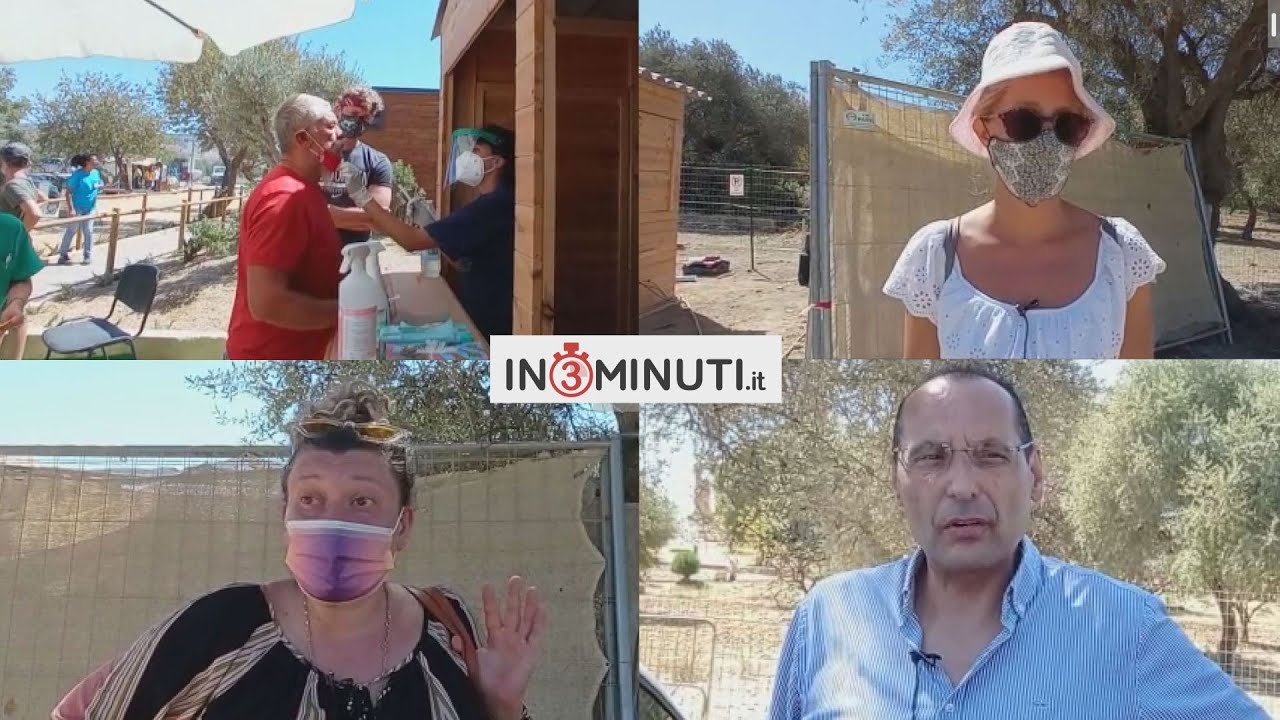 Valle dei Templi: se non hai il Green Pass…tampone rapido gratuito, 🎥le impressioni di due visitatori e la comunicazione del dirigente medico Asp Vittorio Spoto