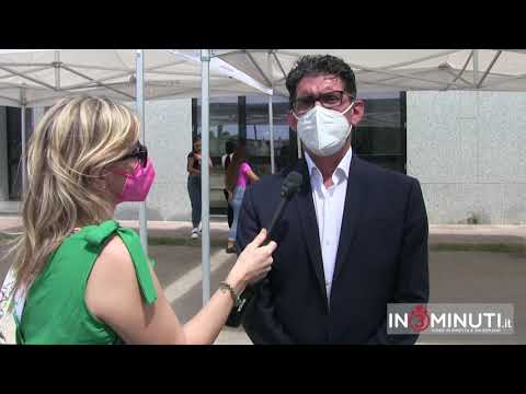 “Abbiamo cambiato il modus operandi dell’HUB vaccinale” Calogero Collura, direttore HUB PALACONGRESSI al microfono di Giovanna Neri