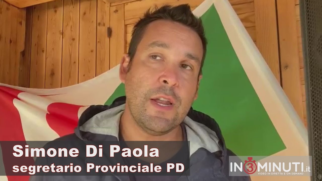 Riparte il PD, Simone Di Paola, segretario Provinciale PD al microfono di Danilo Verruso
