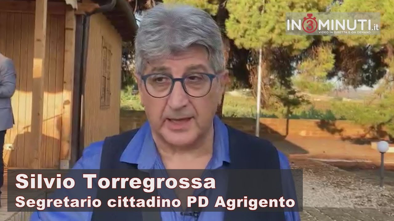 “Vogliamo essere propositivi, faremo delle proposte all’amministrazione Miccichè” Silvio Torregrossa, segretario cittadino del PD, al microfono di Danilo Verruso