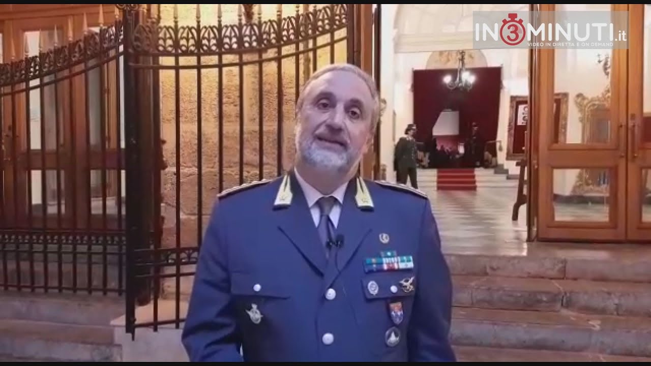 Cerimonia di conferimento della Benemerenza Civica al Generale di Corpo di Armata della Guardia di Finanza Ignazio Gibilaro