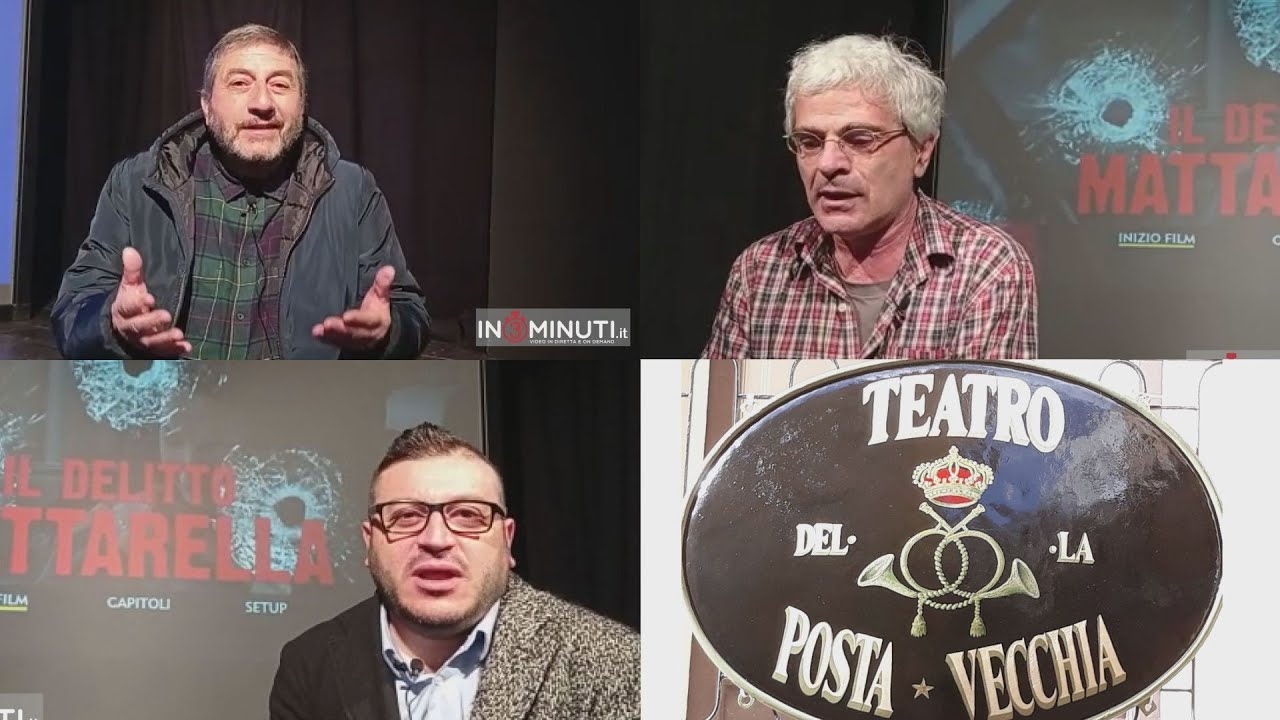 “Il Delitto Mattarella” al Teatro della Posta Vecchia