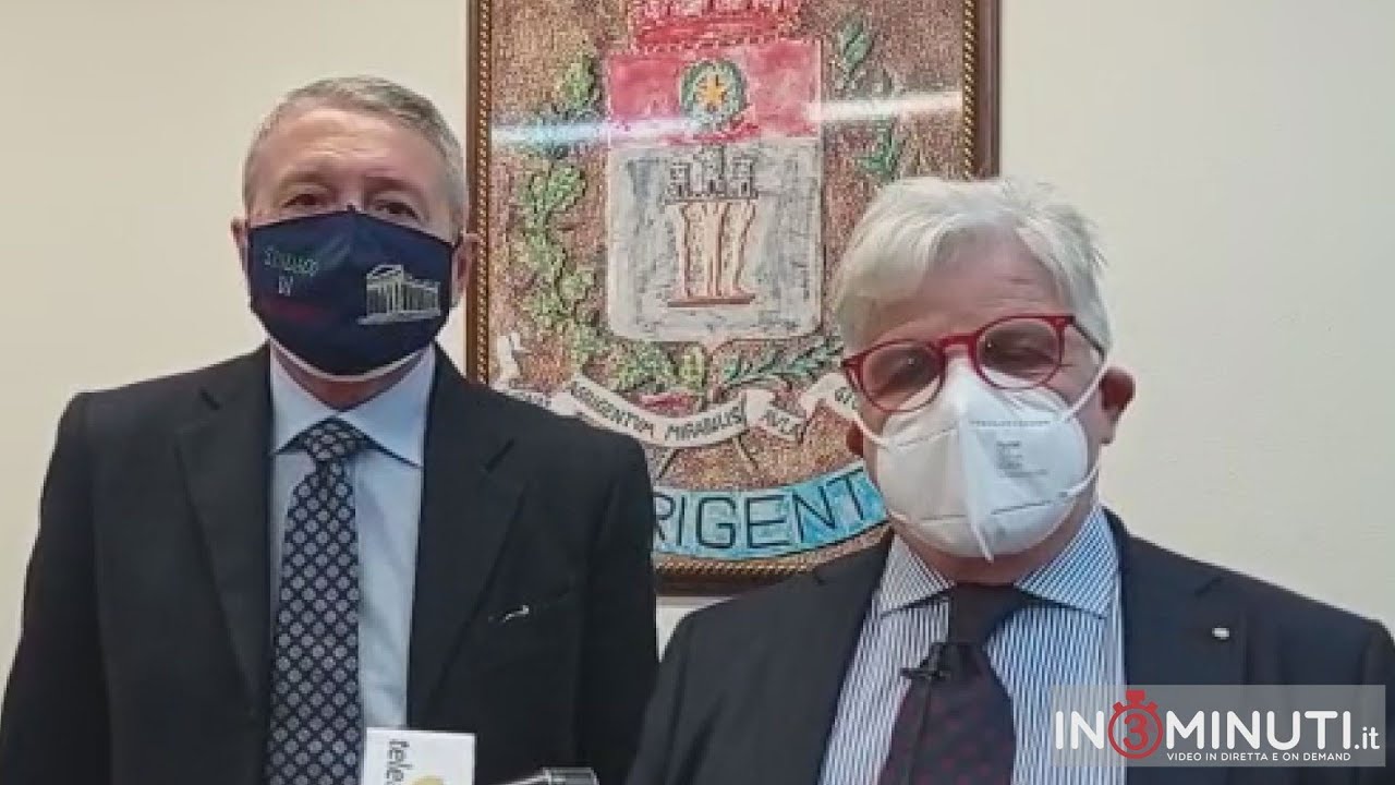 Auguri di fine anno e non solo, ascoltiamo il sindaco Francesco Miccichè e il presidente del Consorzio universitario di Agrigento Nené Mangiacavallo al microfono di Giovanna Neri #in3minuti