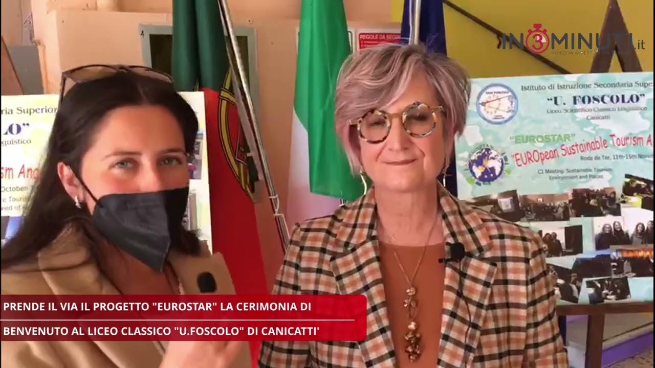 PROGETTO ERASMUS PLUS EUROSTAR al Liceo Classico “U.FOSCOLO” di Canicattì