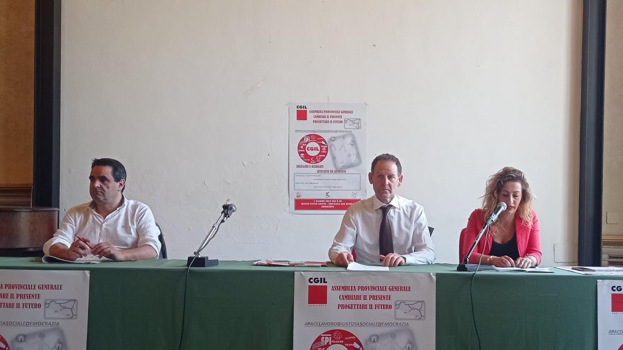 “Cambiare il presente e progettare il futuro” assemblea provinciale CGIL
