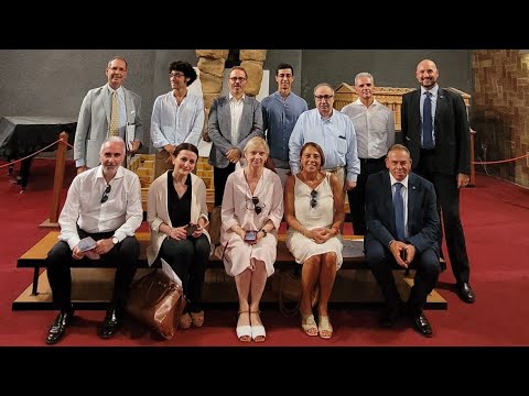 Il primo Presidente della Corte di Cassazione, Pietro Curzio, ieri ad Agrigento