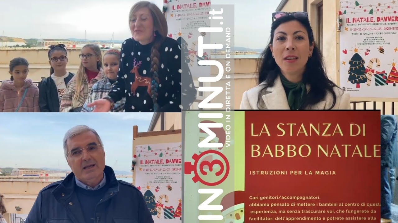 Il Natale Davvero a Porto Empedocle, dall’8 dicembre al 6 gennaio