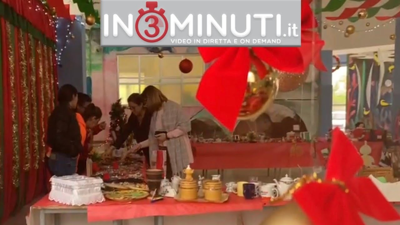 Mercatini di Natale allestiti nel plesso Falcone e Borsellino dell’I.C. Livatino di Porto Empedocle