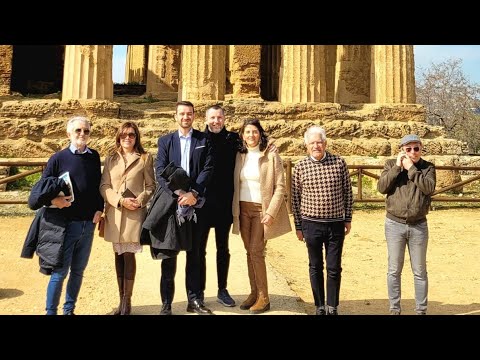 Il Direttore Generale dell’Ufficio Scolastico Regionale ieri nella Valle dei Templi