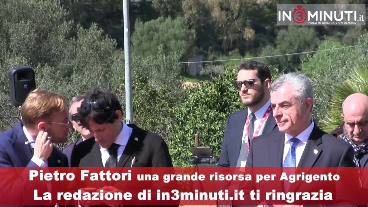 Luigi Cantamessa Direttore Generale Fondazione FS Italiane rende merito a Pietro Fattori