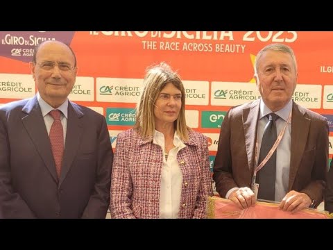 Giro di Sicilia,  Schifani e Amata ad Agrigento per l’arrivo della prima tappa