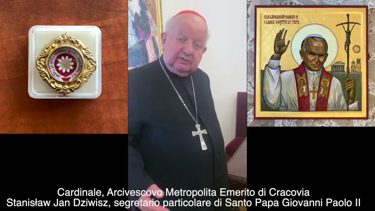 Messaggio alla Chiesa Agrigentina del Cardinale Stanislao Dziwisz, arcivescovo emerito di Cracovia