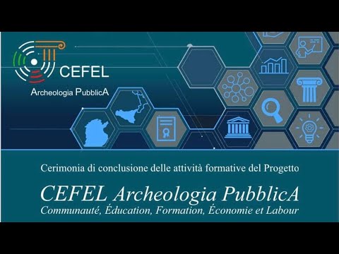2 startup nel settore dell’archeologia pubblica, Progetto Sicilia-Tunisia “Cefel”