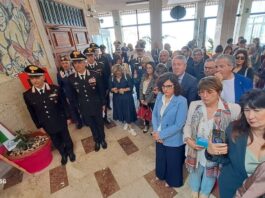 Targa dedicata al Generale Carlo Alberto Dalla Chiesa al Liceo Empedocle