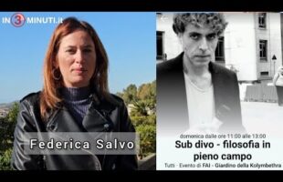 Il “Filosofo di Strada” Davide Valenti domenica 5 alla Kolymbethra
