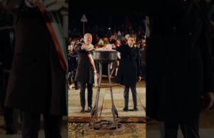 Accensione TRIPODE 77° Mandorlo in Fiore,  22° Festival I bambini del mondo