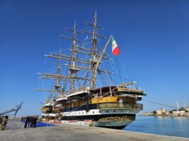 L’ AMERIGO VESPUCCI a Porto Empedocle