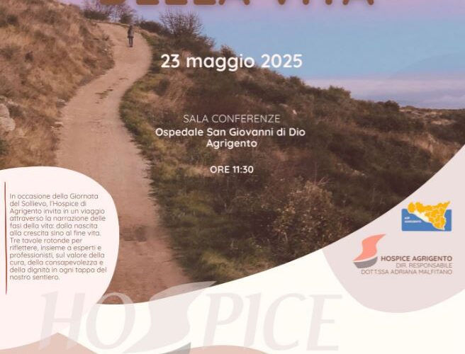 XXIV Giornata del sollievo, seminari ASP in programma il 23 ed il 24 maggio