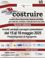 “Una fiera per costruire”, dal 15 al 18 maggio il Palacongressi