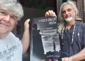 “I volti della festa” di Giuseppe Cacocciola e di Massimo Palamenghi al Conventino Chiaramontano