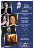 XXII edizione del Premio “Nino Martoglio” a Grotte: domenica 20 luglio in Piazza Umberto I  ore 21.00