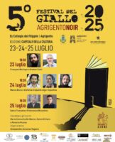 “AgrigentoNoir”, Festival del Giallo,  V edizione