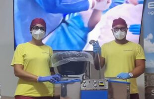 Doccia a letto per i pazienti non autosufficienti