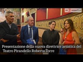 Presentazione della nuova direttrice artistica del Teatro Pirandello Roberta Torre