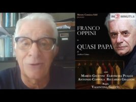 “Quasi Papa” con Franco Oppini al Teatro dell’Efebo il 3 settembre
